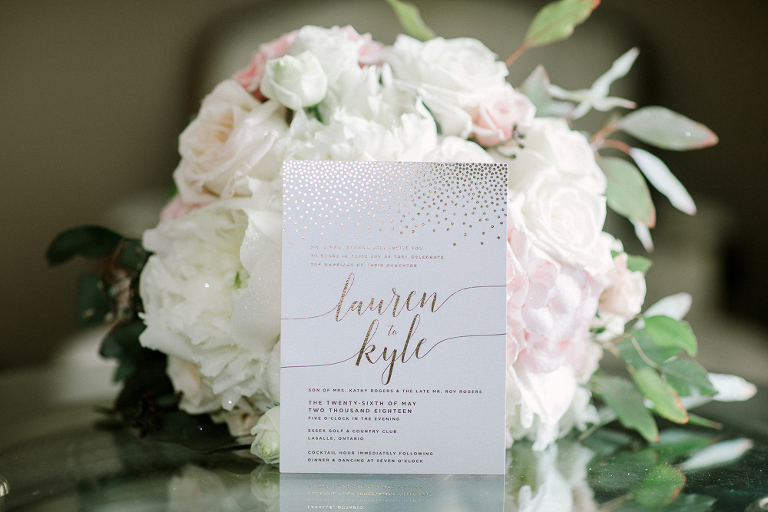 Lauren and Kyles wedding at Essex Golf and Country Club photographed by Jillian Wilhelm Photography