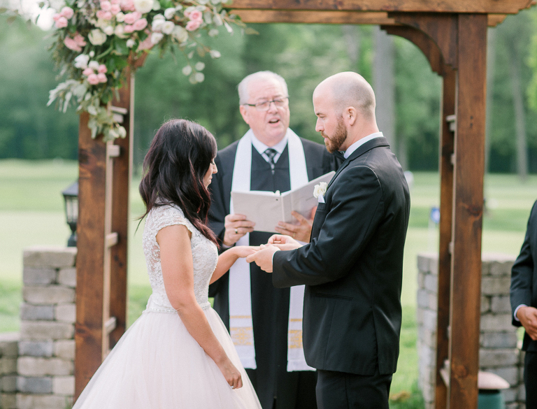 Lauren and Kyles wedding at Essex Golf and Country Club photographed by Jillian Wilhelm Photography