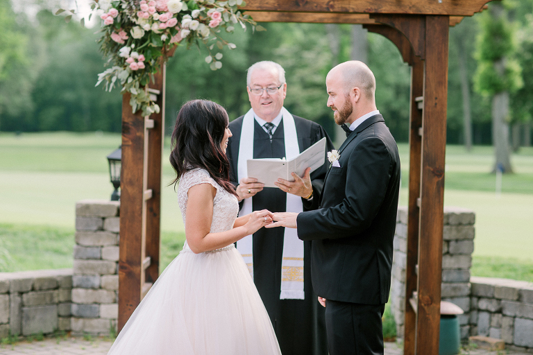 Lauren and Kyles wedding at Essex Golf and Country Club photographed by Jillian Wilhelm Photography