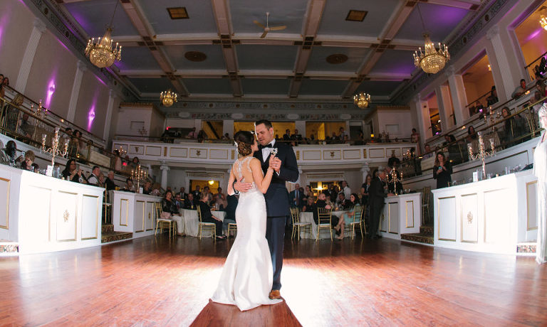 Chris and Ambers wedding at the Lafayette Grand Ballroom photographed by Jillian Wilhelm Photography