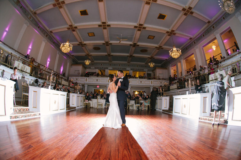 Chris and Ambers wedding at the Lafayette Grand Ballroom photographed by Jillian Wilhelm Photography