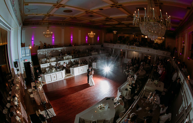 Chris and Ambers wedding at the Lafayette Grand Ballroom photographed by Jillian Wilhelm Photography