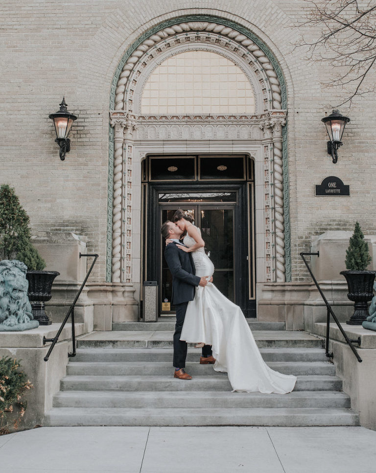 Chris and Ambers wedding at the Lafayette Grand Ballroom photographed by Jillian Wilhelm Photography