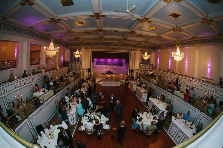 Chris and Ambers wedding at the Lafayette Grand Ballroom photographed by Jillian Wilhelm Photography