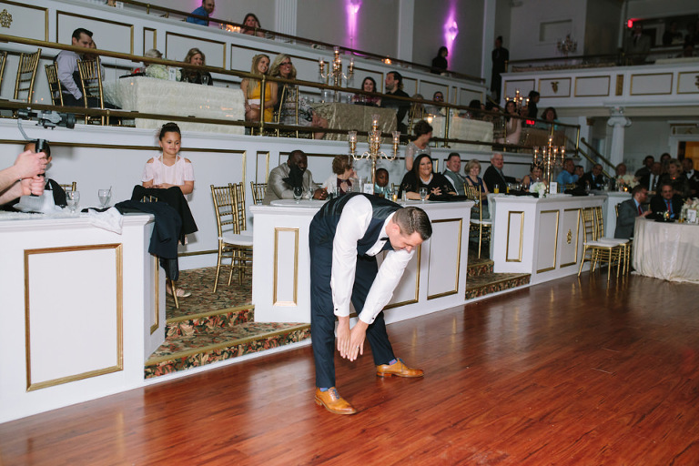 Chris and Ambers wedding at the Lafayette Grand Ballroom photographed by Jillian Wilhelm Photography