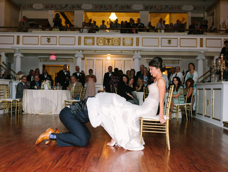 Chris and Ambers wedding at the Lafayette Grand Ballroom photographed by Jillian Wilhelm Photography