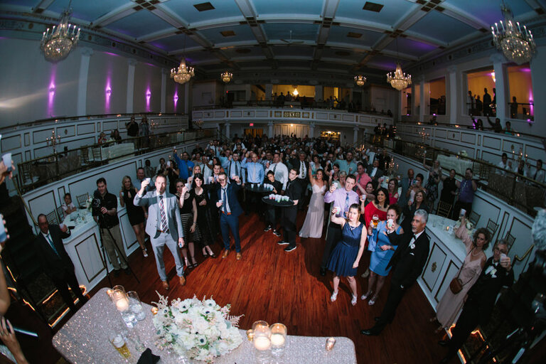 Chris and Ambers wedding at the Lafayette Grand Ballroom photographed by Jillian Wilhelm Photography