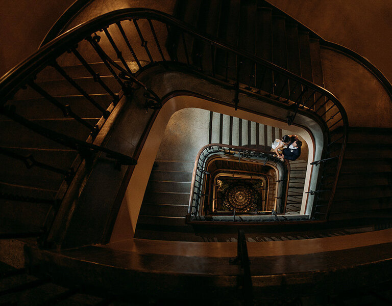 Chris and Ambers wedding at the Lafayette Grand Ballroom photographed by Jillian Wilhelm Photography