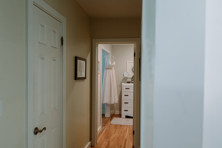 Small intimate wedding at 14th Coffee Company in Windsor Ontario