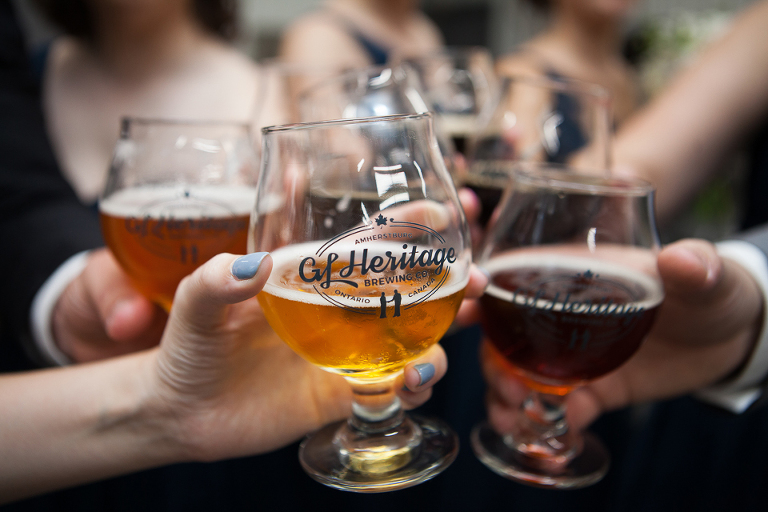 Deanna and Matts Wedding photographed by Jillian Wilhelm of Jillian Wilhelm Photography in Windosr Ontario at the Caboto CLub