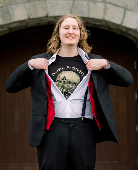 Amanda and Kevin's wedding in Windsor Ontario at Sprucewood winery.  Groom and groomsen portraits before the ceremony