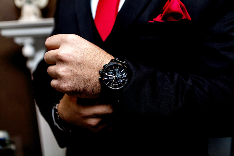 Amanda and Kevin's wedding in Windsor Ontario at Sprucewood winery.  Groom and groomsen portraits before the ceremony