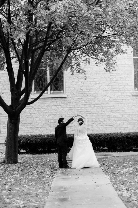 Amanda and Kevin's windsor wedding at Sprucewood Winery creative photo session by Jillian Wilhelm Photography