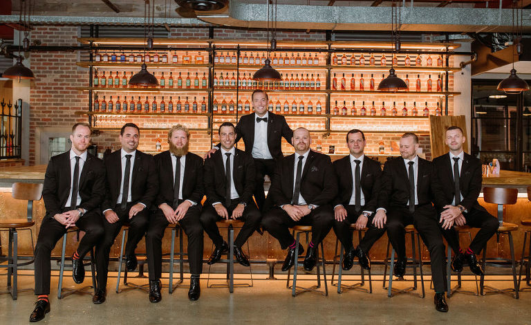 Jake and Calie's wedding in Windsor Ontario photographed by Jillian Wilhelm Photography at Fogolar Club and JP Wisers