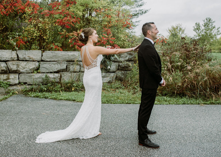 Jake and Calie's wedding in Windsor Ontario photographed by Jillian Wilhelm Photography at Fogolar Club and JP Wisers