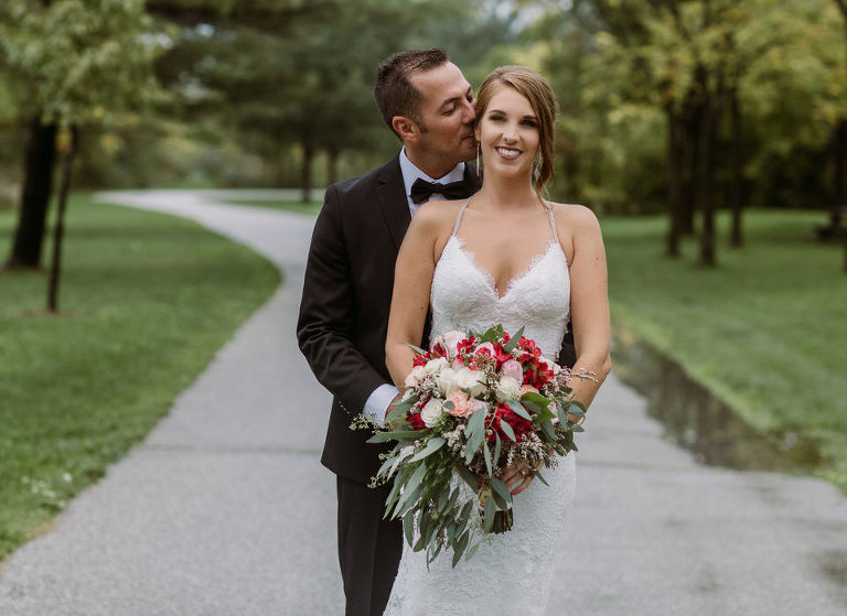 Jake and Calie's wedding in Windsor Ontario photographed by Jillian Wilhelm Photography at Fogolar Club and JP Wisers