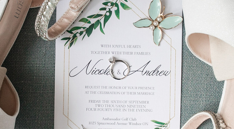 Ambassador Golf Club wedding photographed by Jillian Wilhelm Photography in Windsor Ontario. 